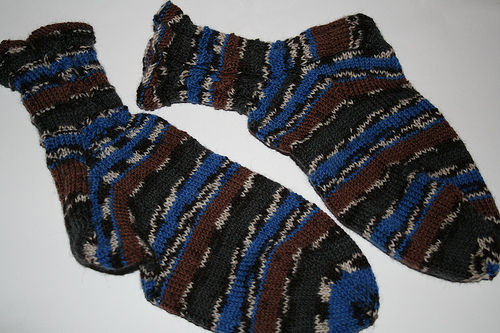 socken knobelei