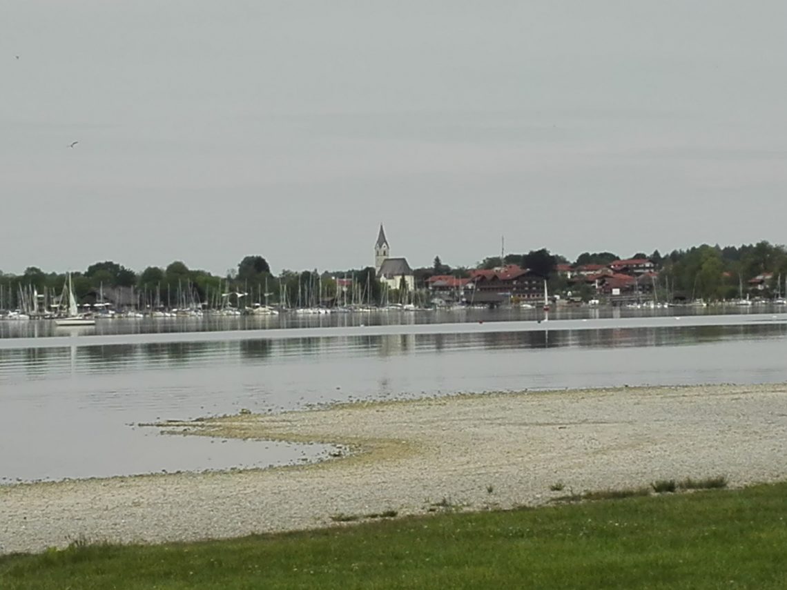 Blick über den Chiemsee